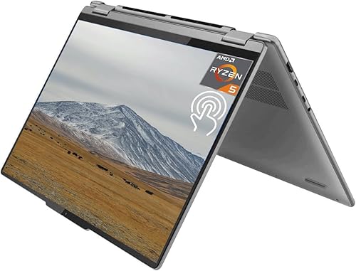 Lenovo 2023 - Laptop Yoga 7 2 en 1, pantalla táctil WUXGA de 16 pulgadas, AMD Ryzen 5 7535U, 8 GB DDR5 RAM, 1 TB SSD, AMD Radeon 660M, teclado