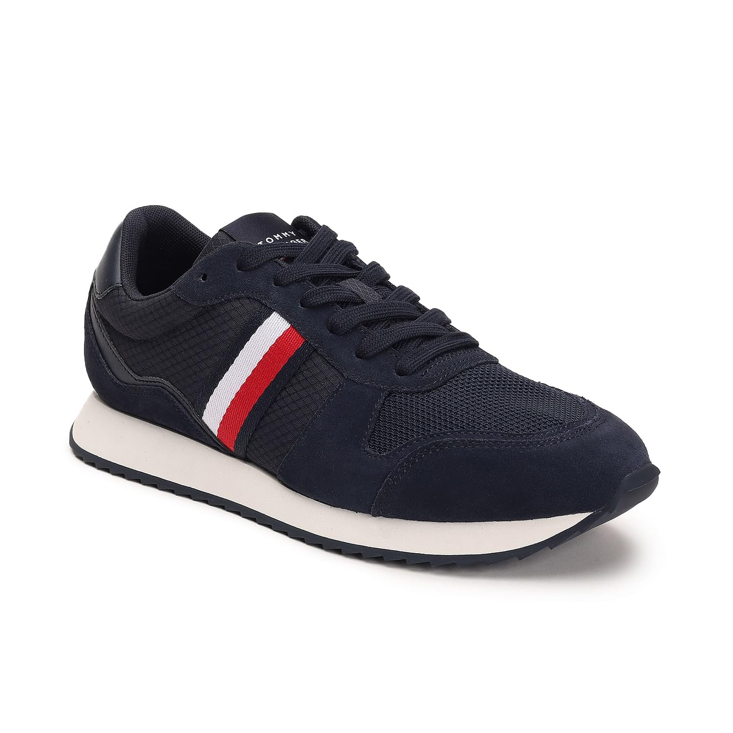 Tommy Hilfiger Suede Solid Blue Men Flat Sneakers (F23HMFW225) Size- 45 (B0CKWC31NN) Amazon Price History, Amazon Price Tracker