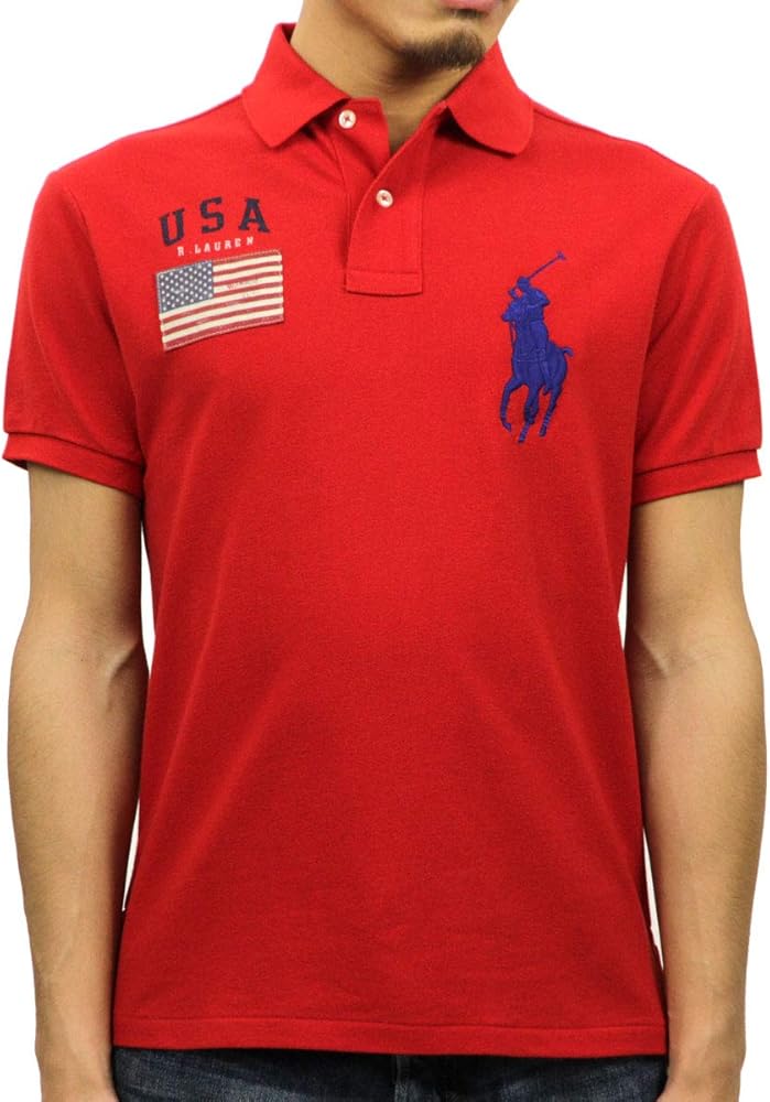 Amazon | [ポロ ラルフローレン] 正規品 メンズ ポロシャツ USA