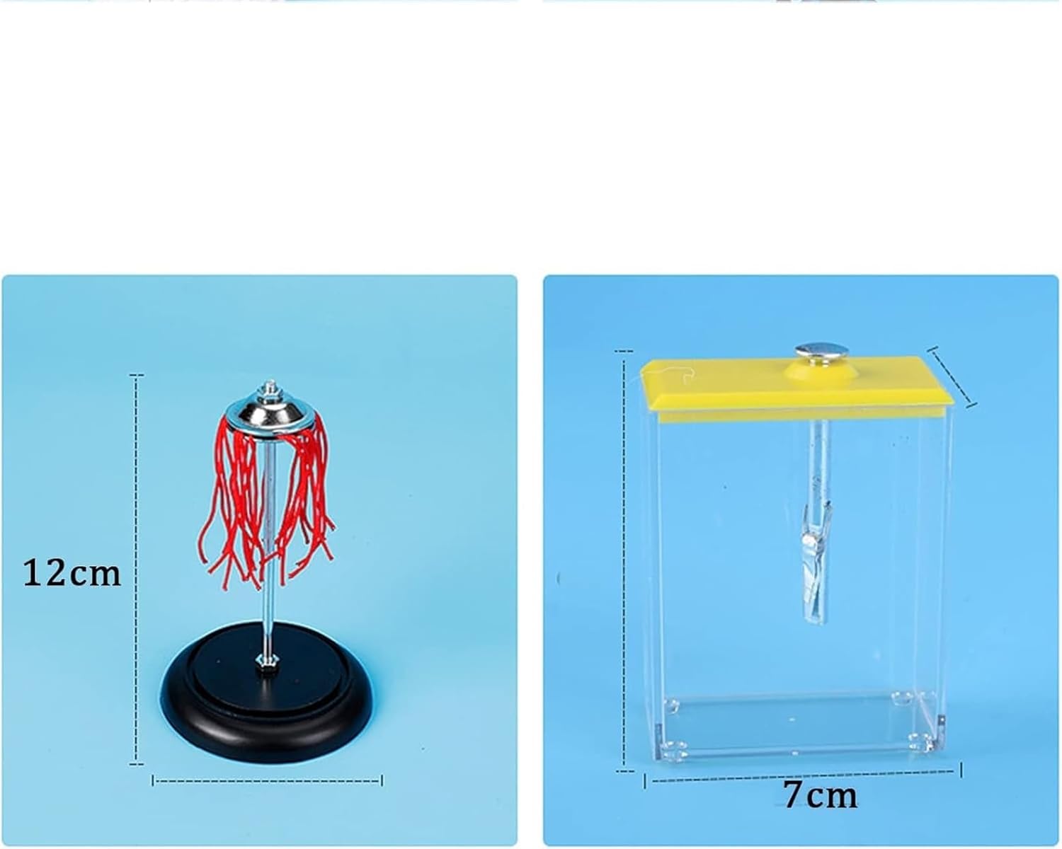 Friction Electrification Experiment Glue Stick Friction Electrification Experiment Differential Charge Attraction Experiment