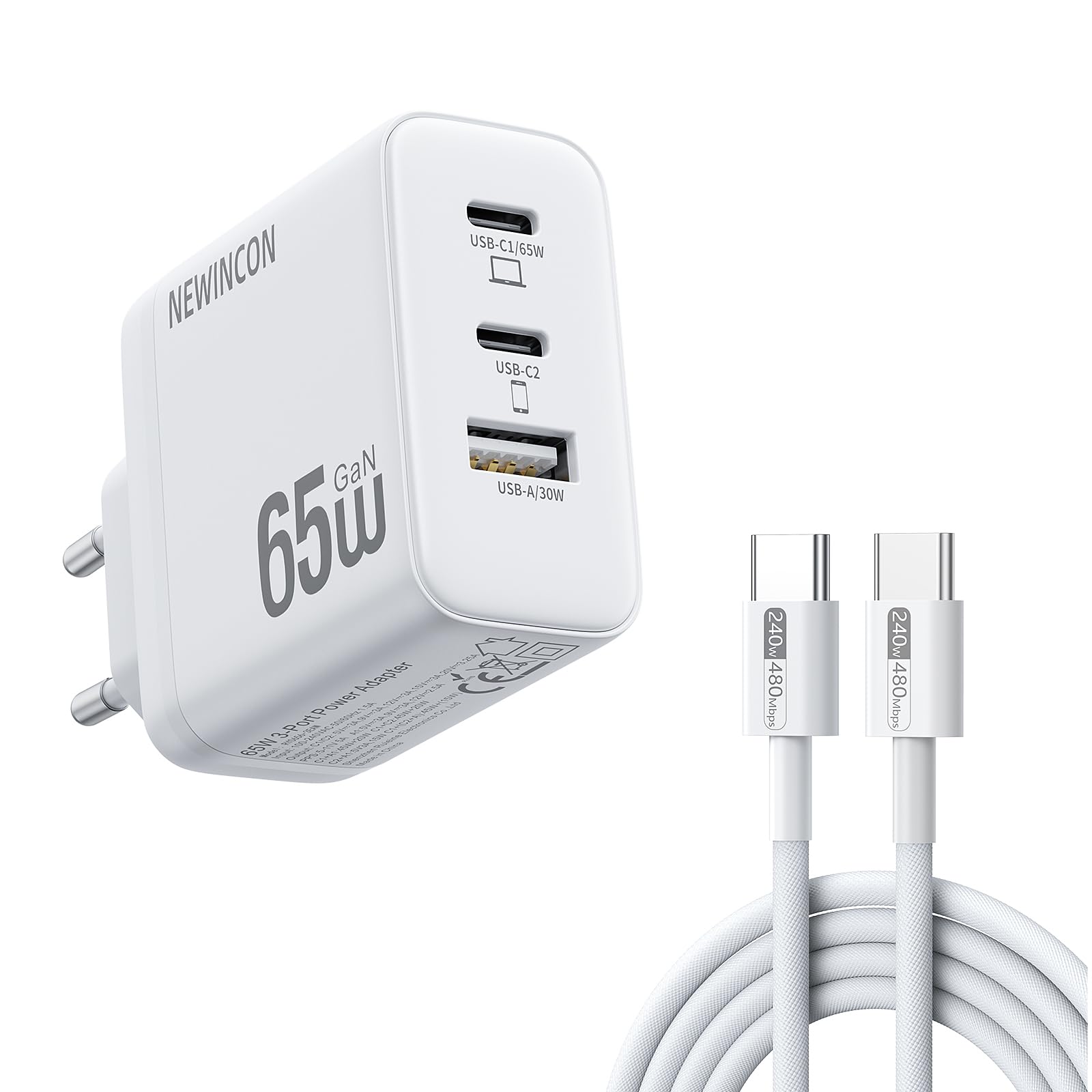 NEWINCON 3-Ports 65W-1