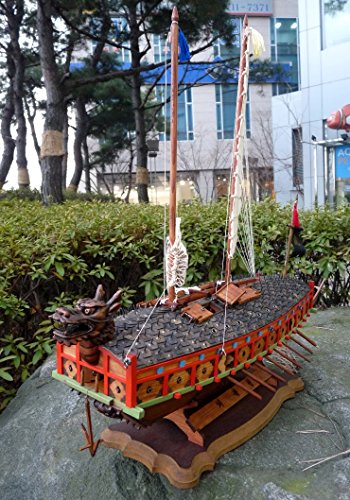 Wooden Assembly Kit Ship Korean Turtle Ship (1/65) 18" (Ym-002) #TOP2