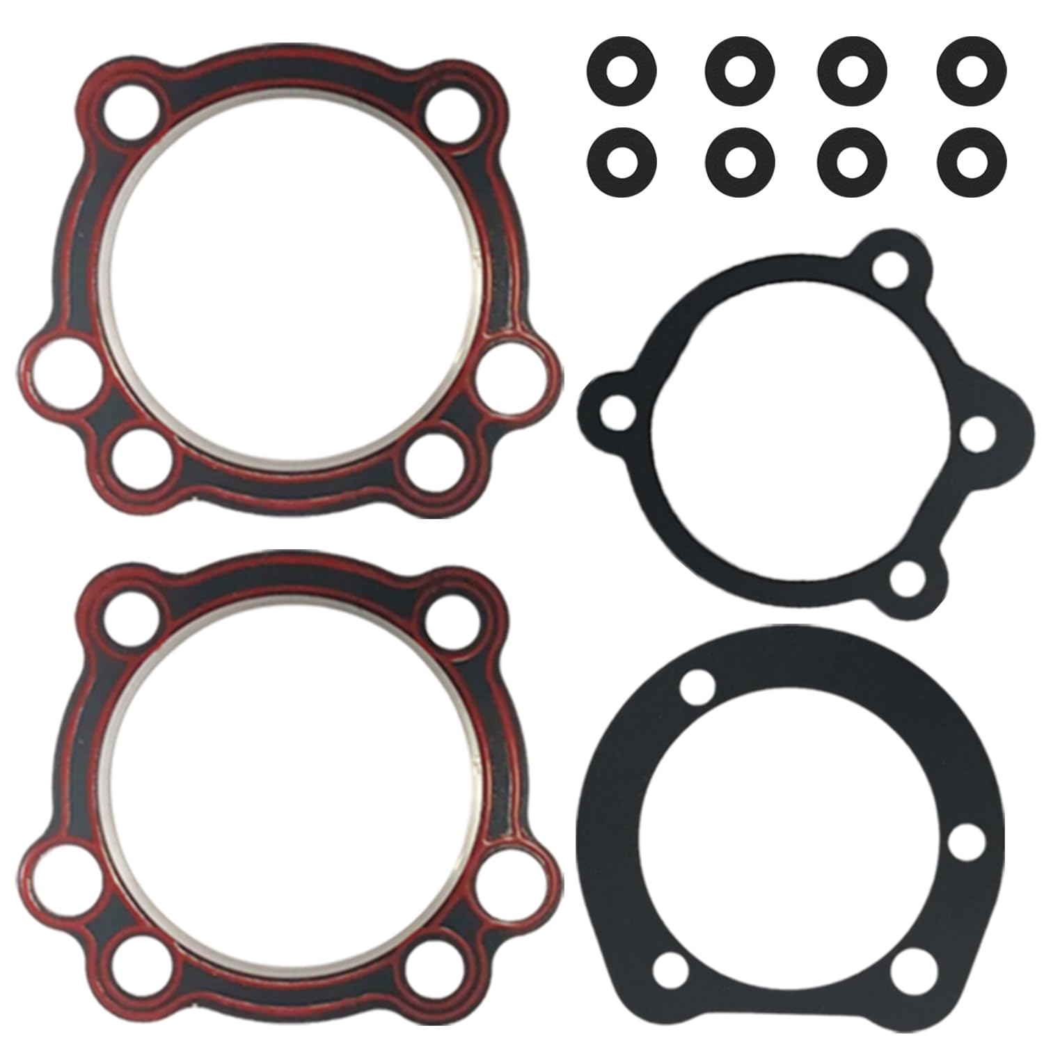 BIGLKNM Top End Gasket Kit Compatible with Harley-Davidson
