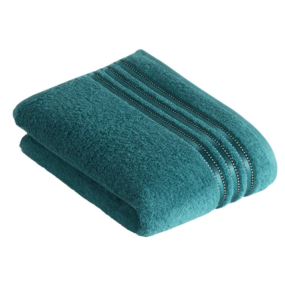 Vossen Cult de Luxe Serviettes, 100% Coton, Vert, 67 x 140 cm