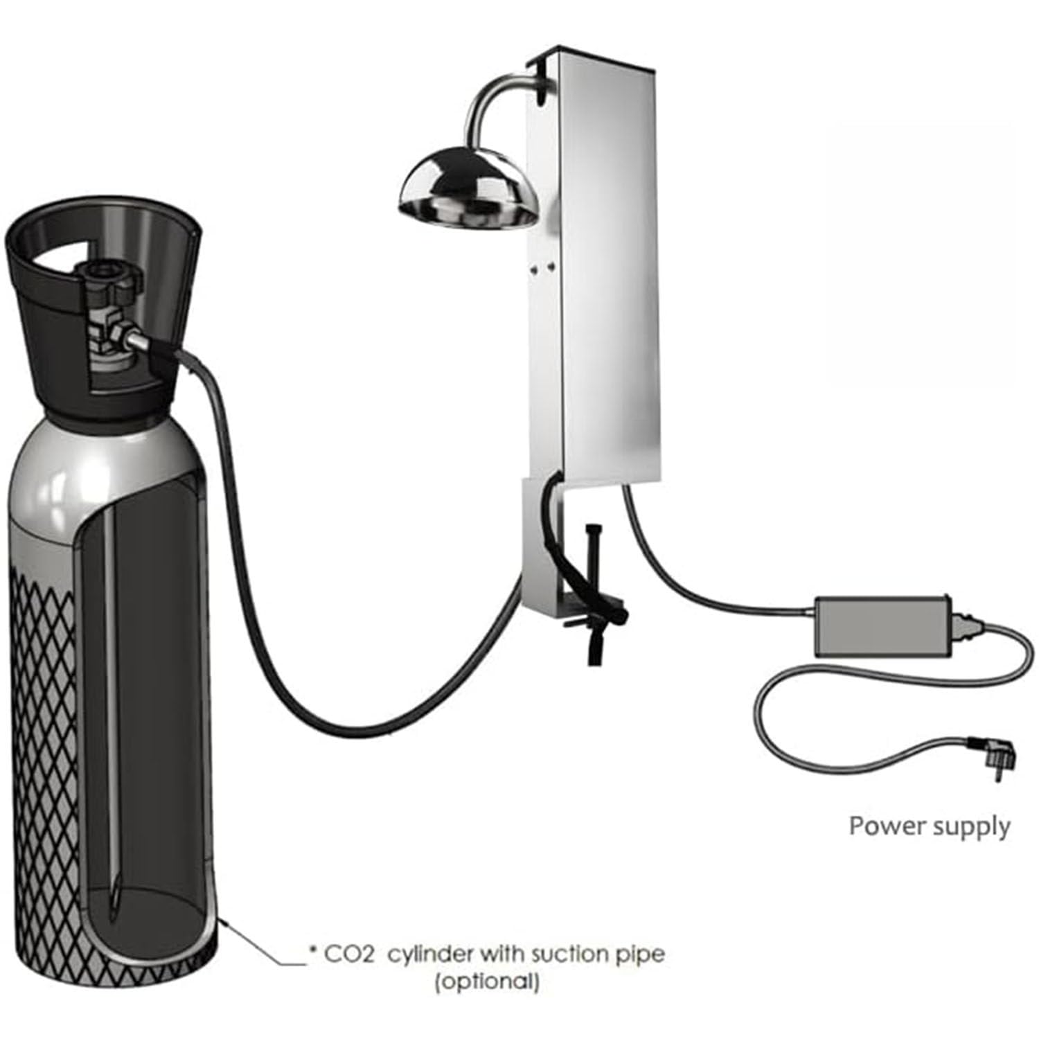 Froster istantaneo in vetro, refrigeratore per birra, vino, champagne e cocktail, ideale per discoteche, pub, ristoranti e uso domestico, ideale per feste
