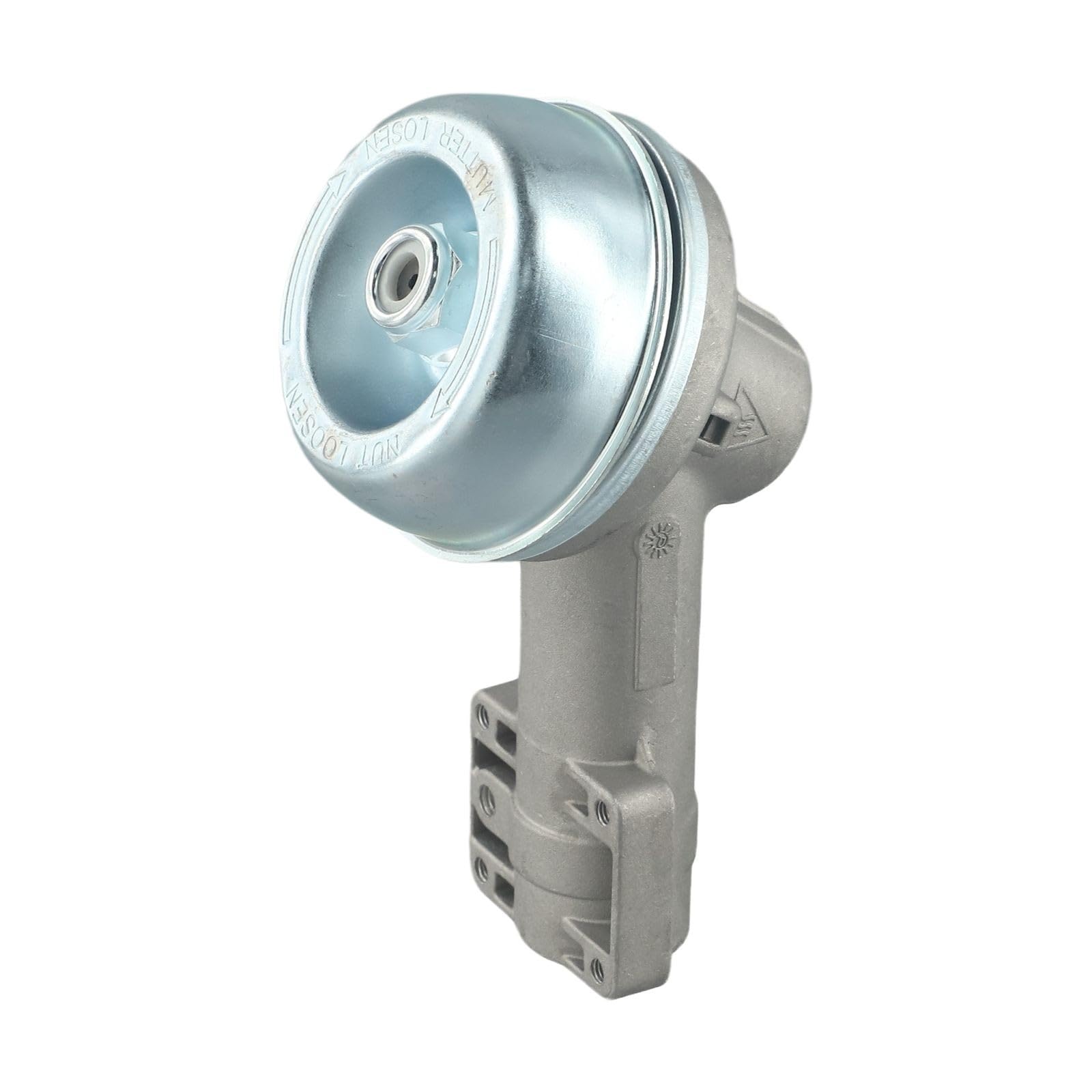 Cabezal de engranaje de 10 dientes para desbrozadora, aleación de aluminio, diámetro de eje cuadrado de 25,4 mm, para FS-R, FS120, FS200 y otros modelos Stihl