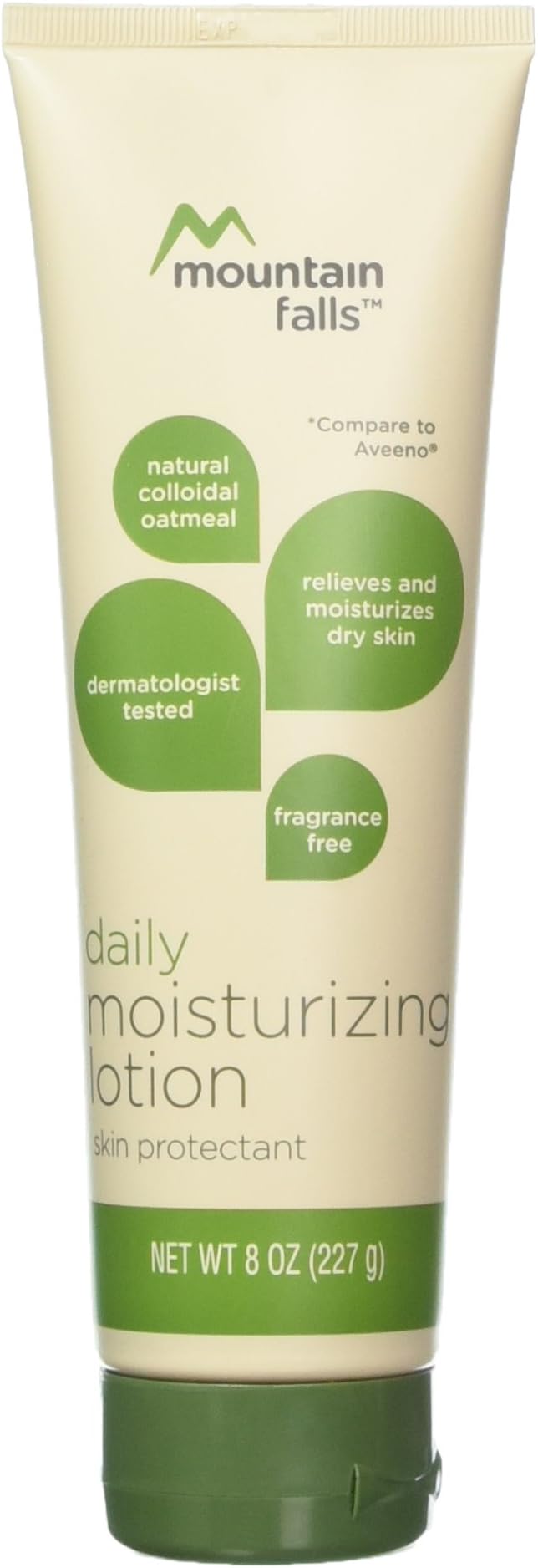 Mountain Falls Daily Moisturizing Lotion Skin Protectant with Natural Colloidal Oatmeal, Fragrance Free, Compare to Aveeno, 8 Ounce