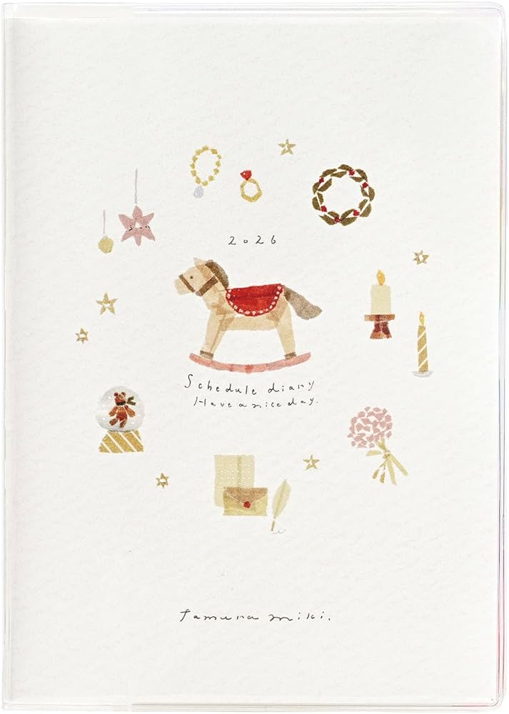 Amazon.co.jp: クツワ 手帳 カラーインデックス手帳 2026年 A6