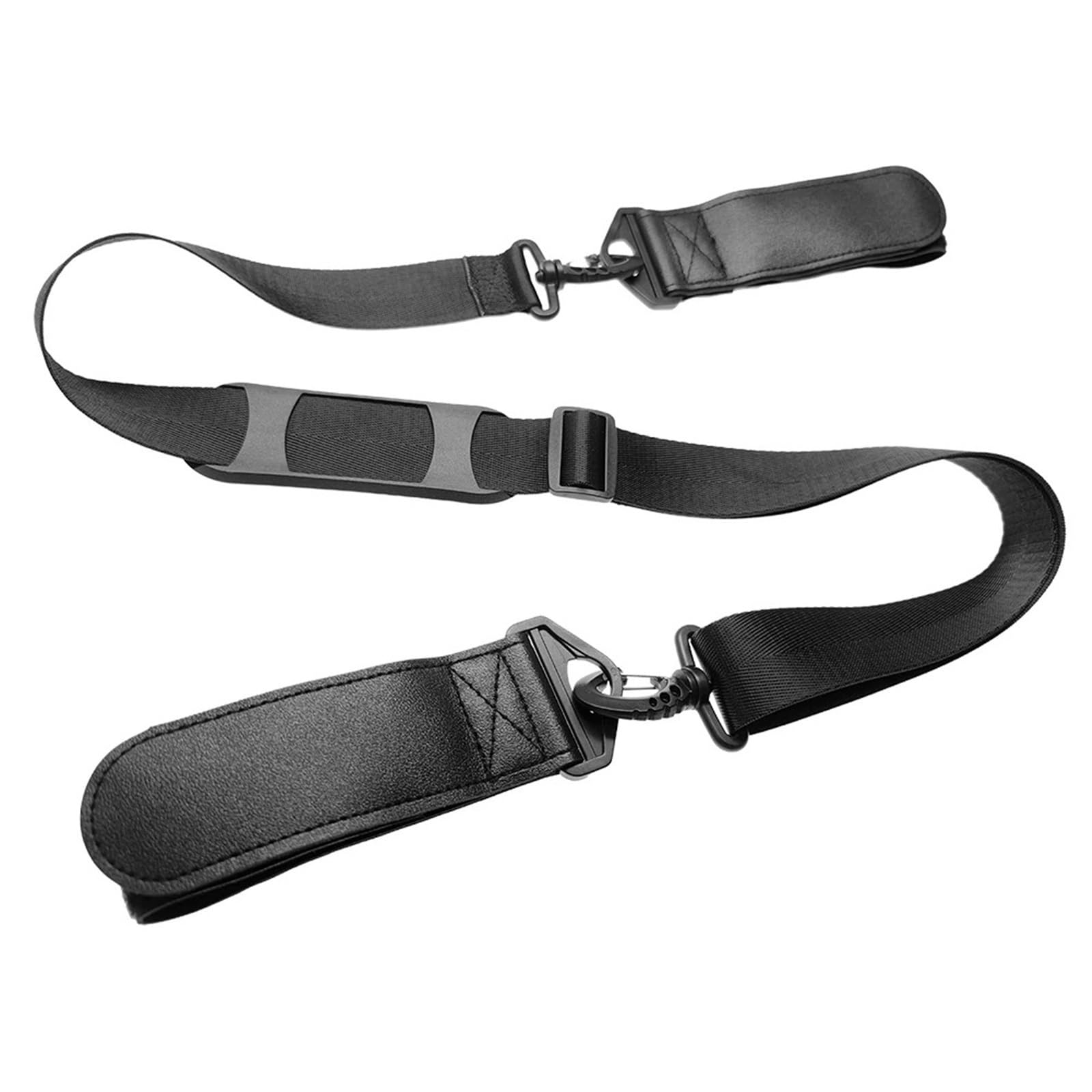 Snowboard Travel Narciarski uchwyt na ramię Paski z uchwytem na ramię Regulowany hak Buck Pętla chroniąca uchwyt na narty Torba z paskiem Torba na deskę narciarską(18x10x3cm Strap)