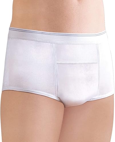 Miniatura 7 de Calzoncillos reutilizables para incontinencia para hombre, pequeño, 1 unidad