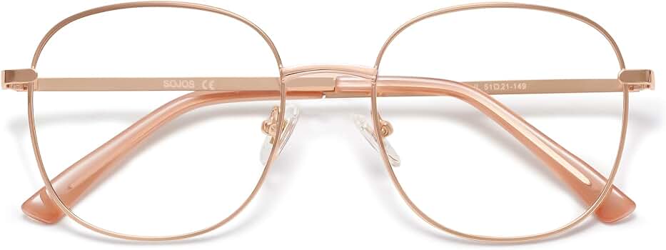 Amazon.com: SOJOS Classic Square Blue Light Blocking Glasses