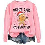 NACJOM Spicy And Caffeinated Sweatshirt, Spicy And Caffeinated Hoodie For Men Women