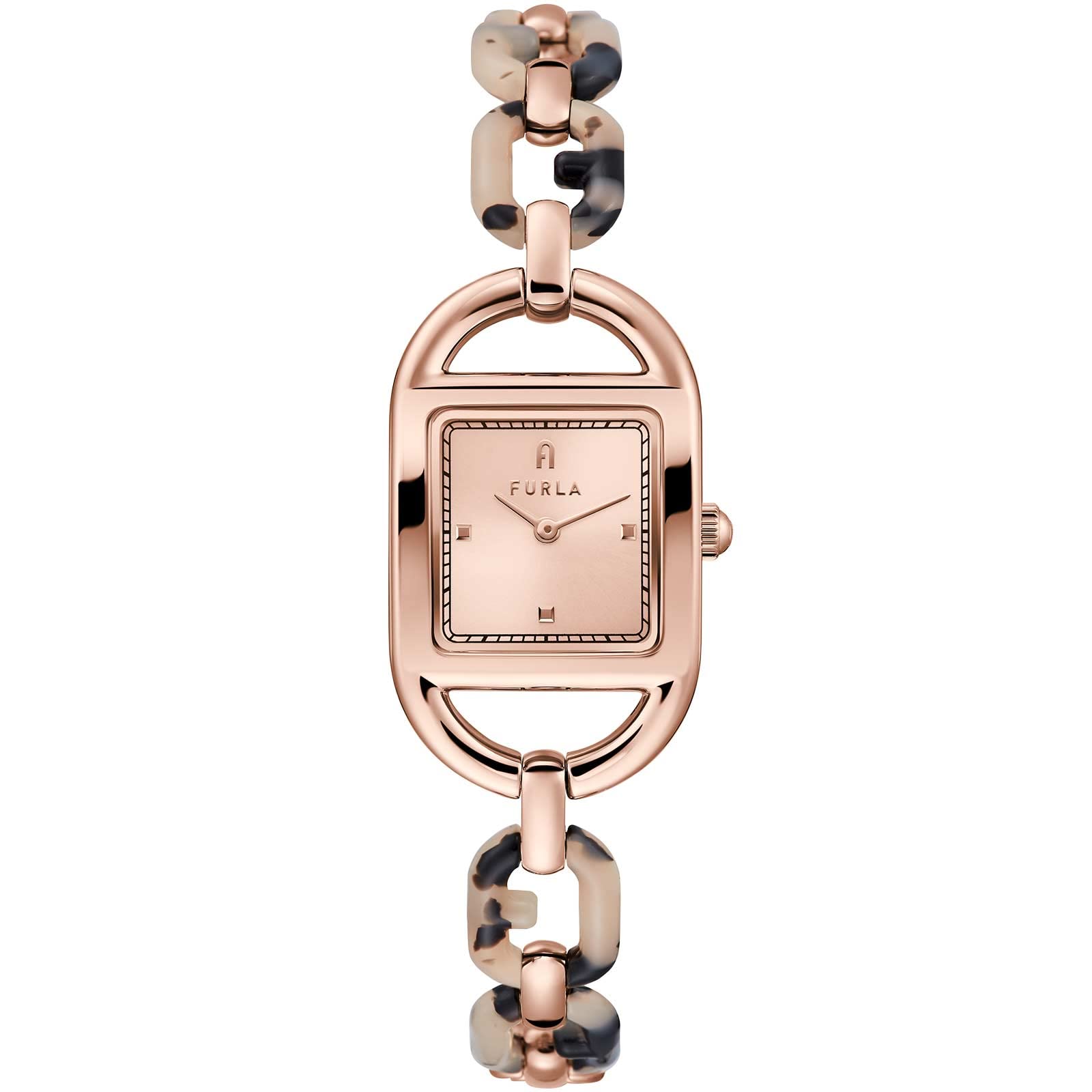 Amazon | [FURLA] 腕時計 FURLA CHAIN SQUARE チェーン スクエア