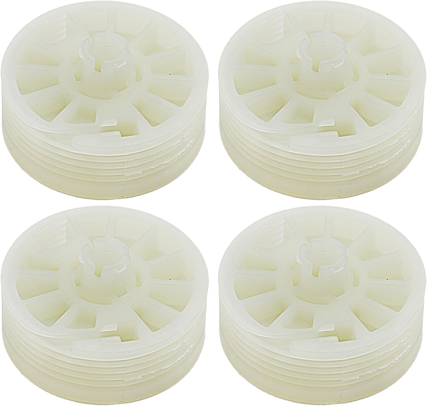 82481D4000 4Pcs Window Regulator Drum Gear Spool, Replacement for Kia Optima 2016 2017 2018 2019 2020, Replaces 83481D4000