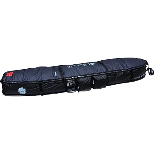 ProLite Wheeled Coffin Surfboard Travel Bag 2-4 Longboard