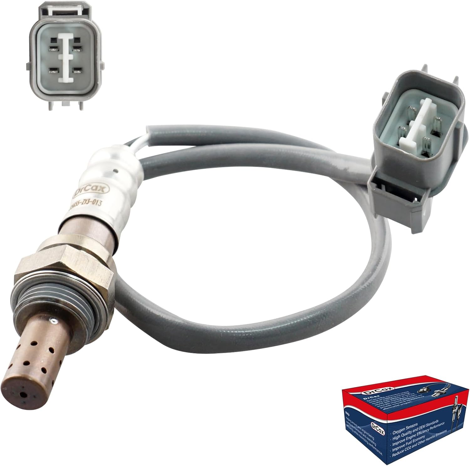 35655-ZY3-C01 Oxygen O2 Sensor Air Fuel Ratio Compatible with Honda Outboard BF175 BF200 BF225 BF250 BF40D BF50D 4020300 35655-ZZ5-004