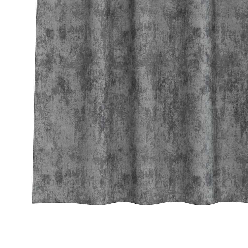 Set di 2 tende in velluto, 140 x 140 cm, oscuranti, oscuranti, termiche, per soggiorno, camera da letto, ufficio, interni