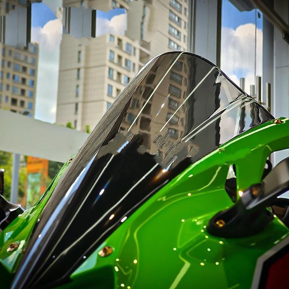 Amazon | フロントガラスカワサキ用ニンジャ ZX-4RR ZX4RR ZX-4R ZX4R