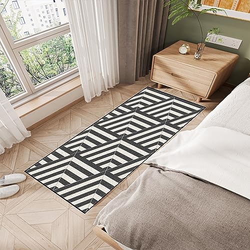 Tapis de passage lavable en machine cuisine et couloir durable 110x460 - 3