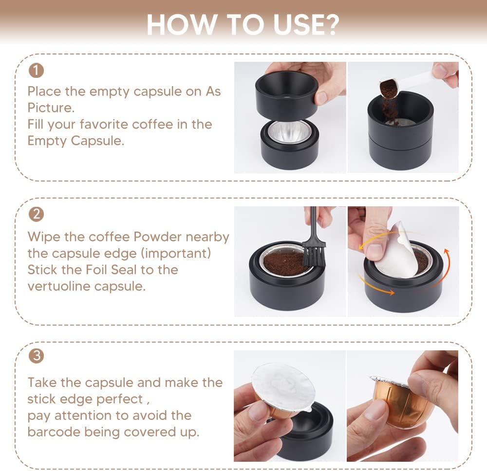 Capsula riutilizzabile Cafecolo™ per Nespresso Vertuo Next – Caf'écolo