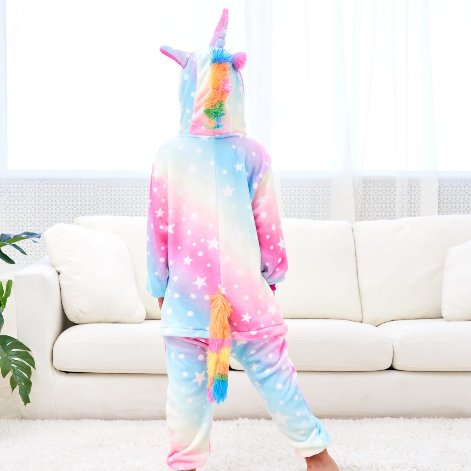 Grenouillère Licorne Douce Pyjama Combinaison Surpyjama pour Enfants
