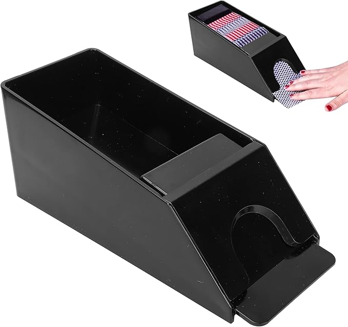 6Deck Blackjack Shoe, Manual Playing Card Shuffler,Playing Cards Poker Playing Board Game Tool