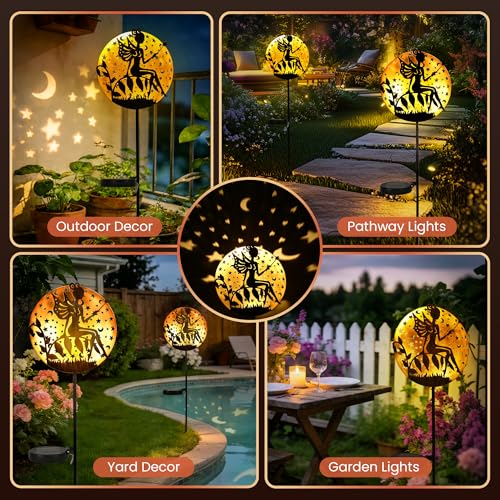 SUNCKET Solar Fairy Garden Lights, Fairy Garden Accessories & Decor - image 2