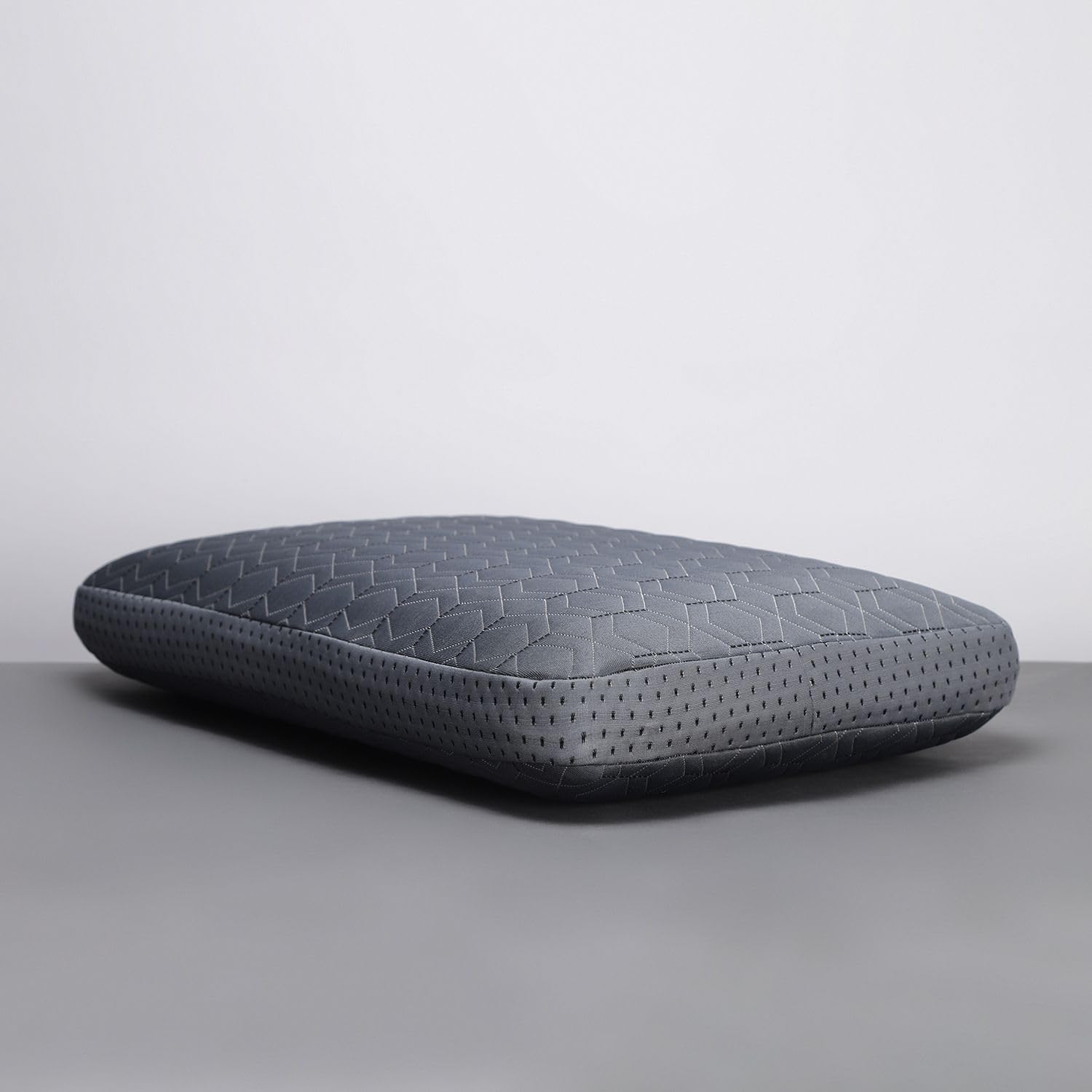 LA VERNE Cooling Gel Infused Pincore Technology Breathable Memory Foam Pillow with 3S Rebound| Cool Gel Cervical Support for Neck & Shoulder Relief (1, Grey, Standard)