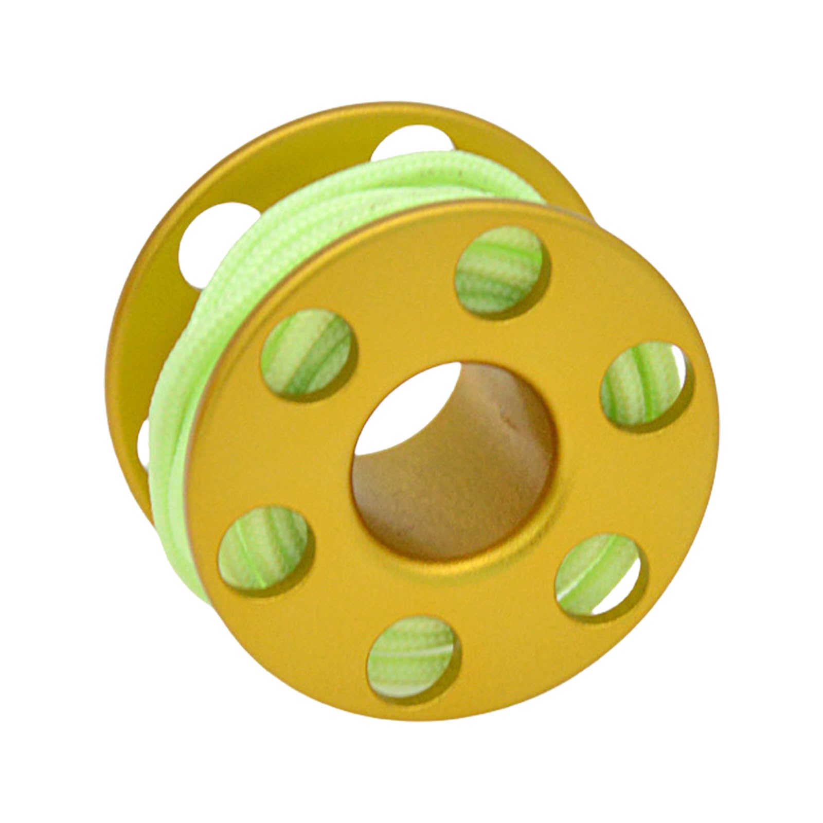 mioosho Spool Finger Reel Pendant Small Scuba Diving Finger Reel High Visibility Diving Small Finger Reel Pendant Endless