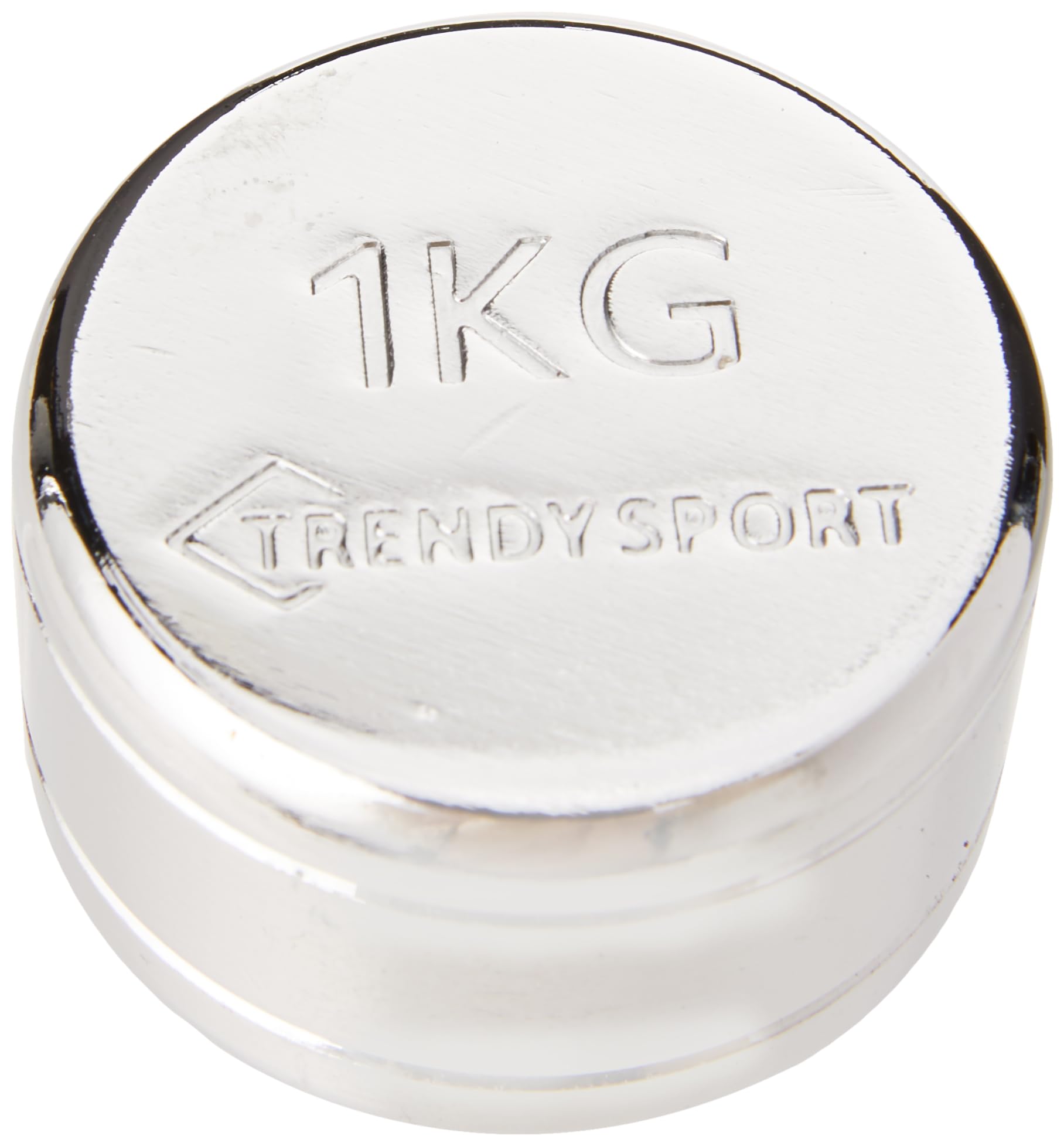 Trendy Sport Chromowany hantle - modna waga sportowa - 1,0 kg