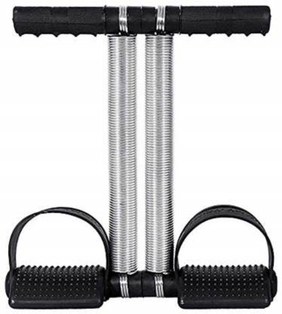 Dinetic Double Spring Combo Tummy Trimmer-Chest Expander for Men and Women Ab Exerciser (Multicolor)