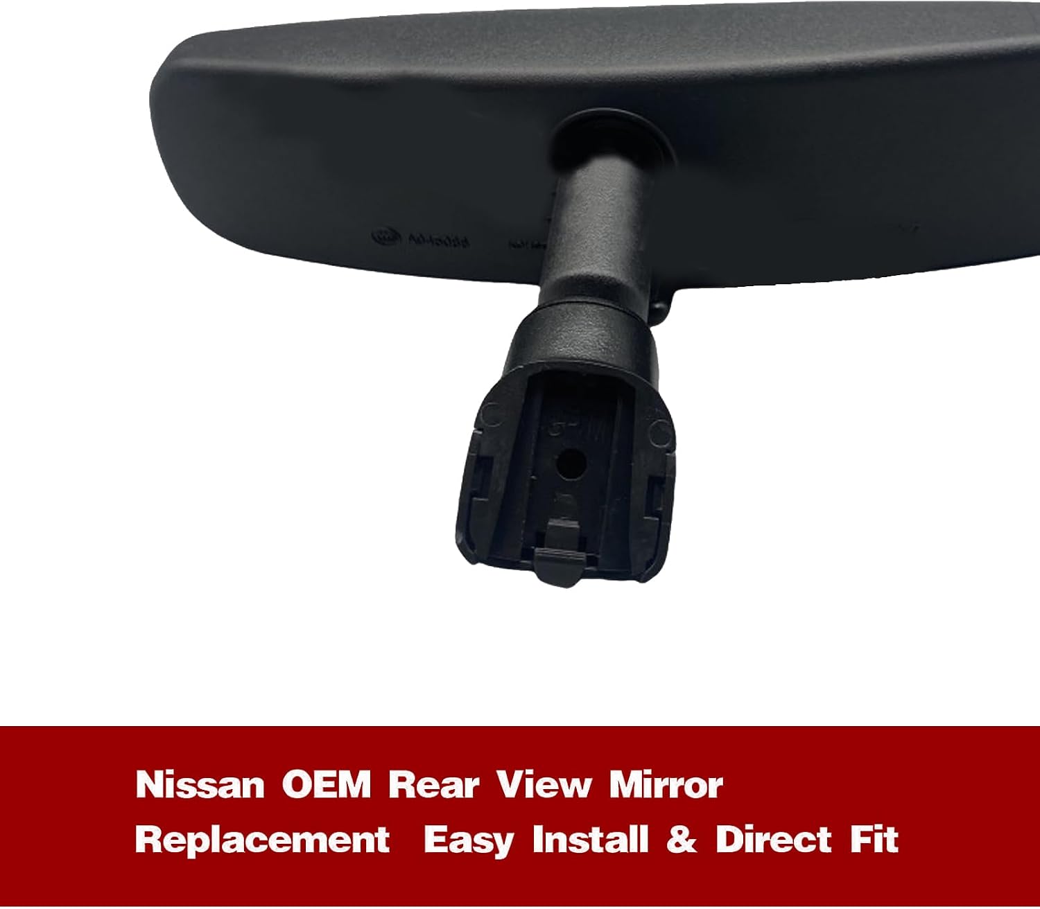 Rear View Mirror, Day Night Interior RearView Mirror Compatible With Nissan Sentra, Titan, Rogue Altima Murano Kicks Armada Versa March Xterra Navara Frontier 2008+ & Bracket Mount