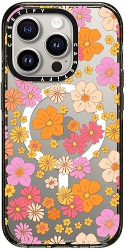 CASETiFY Impact - Funda para iPhone 15 Pro 4 veces probada contra caídas de grado militar, protección contra caídas de 8.2 pies, compatible con