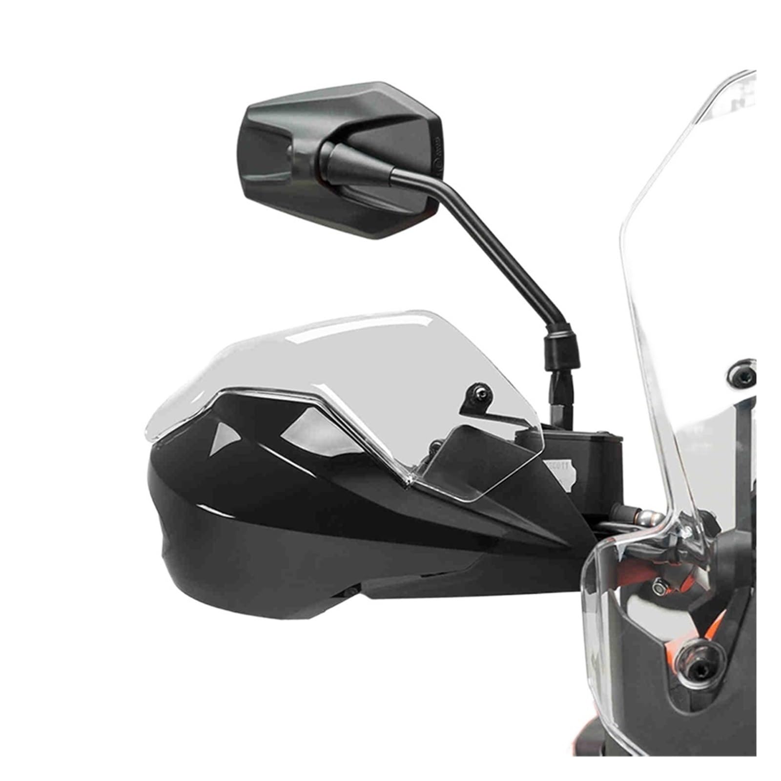 Motorcycle Wind Deflector Handguard Extensions Hand Shield Windshield Fit For 1290 1190 1090 Super Adventure R/S/T 2013-2020 Motorcycle Windscreen (Color : Natural)