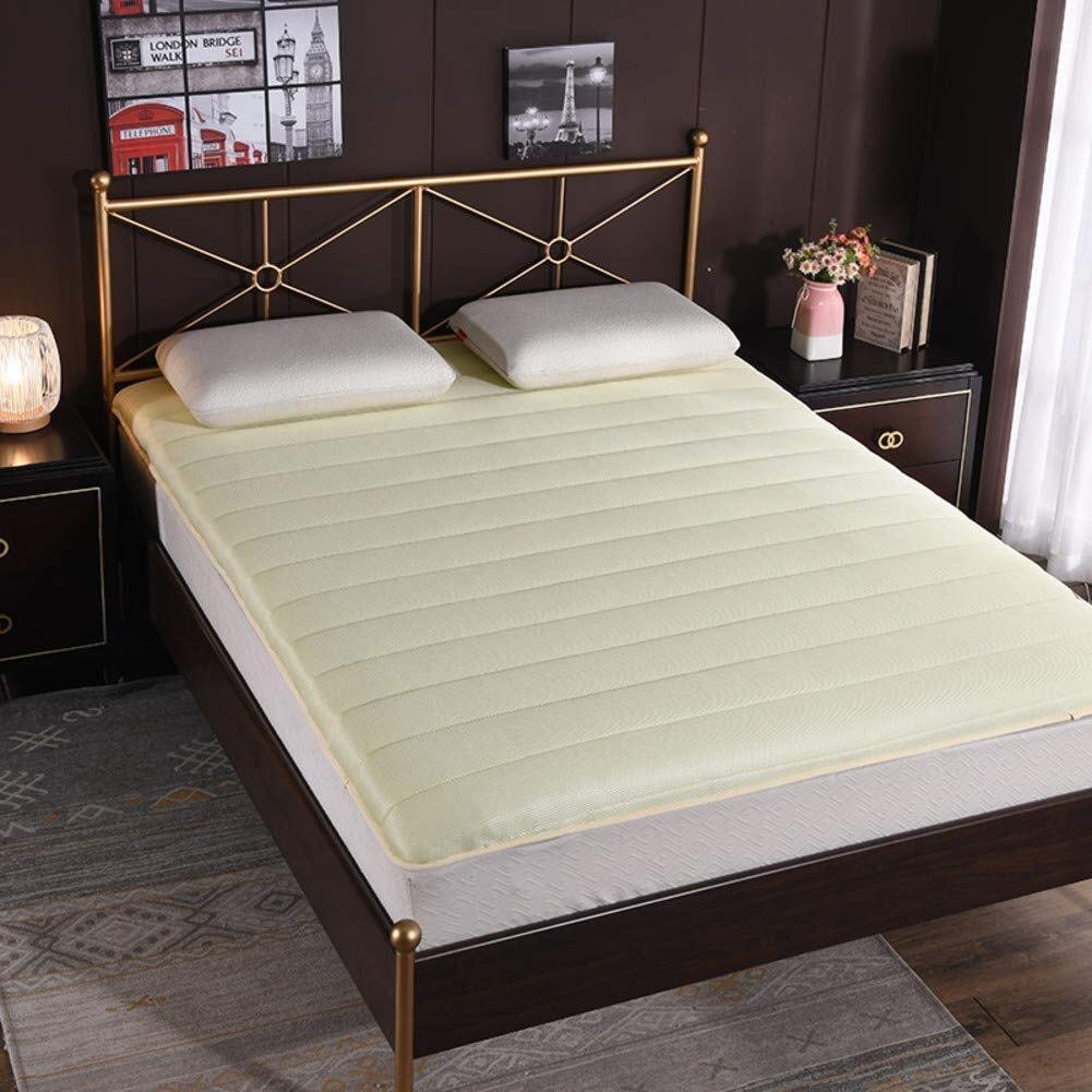 مفرش سرير ياباني تقليدي للأرضية من تاتامي سميك قابل للتنفس مناسب للبيت أو الأرض أو غرفة الطلاب أو النوم الناعم غير القابل للانزلاق اللون مقاس B 100x200 سم 39x79 بوصة Amazon Ae