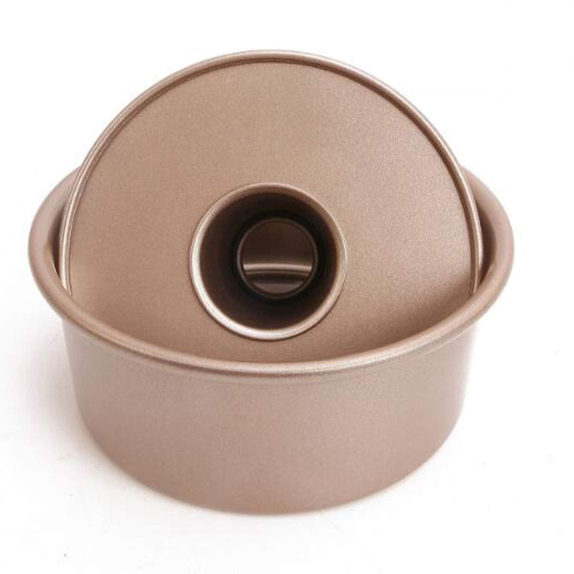 CANDeal 6 pouces 15cm Profond Moule à Savarin Gâteau, Fond Amovible, Antiadhésif