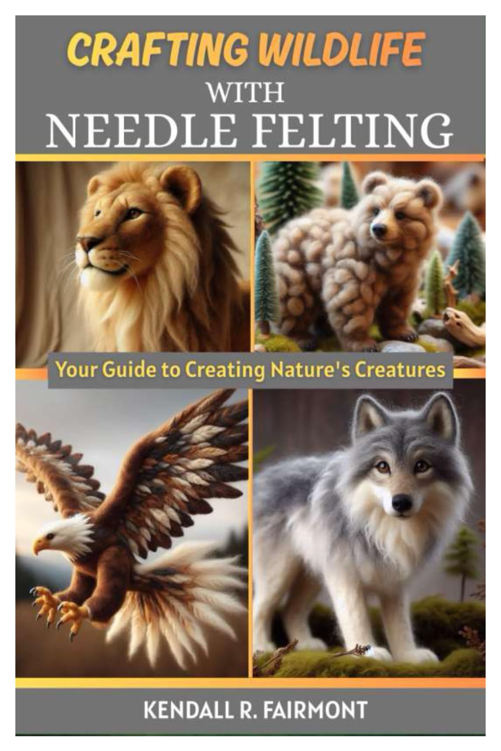 CRAFTING WILDLIFE WITH NEEDLE FELTING: Your Guide to Creating Nature’s Creatures