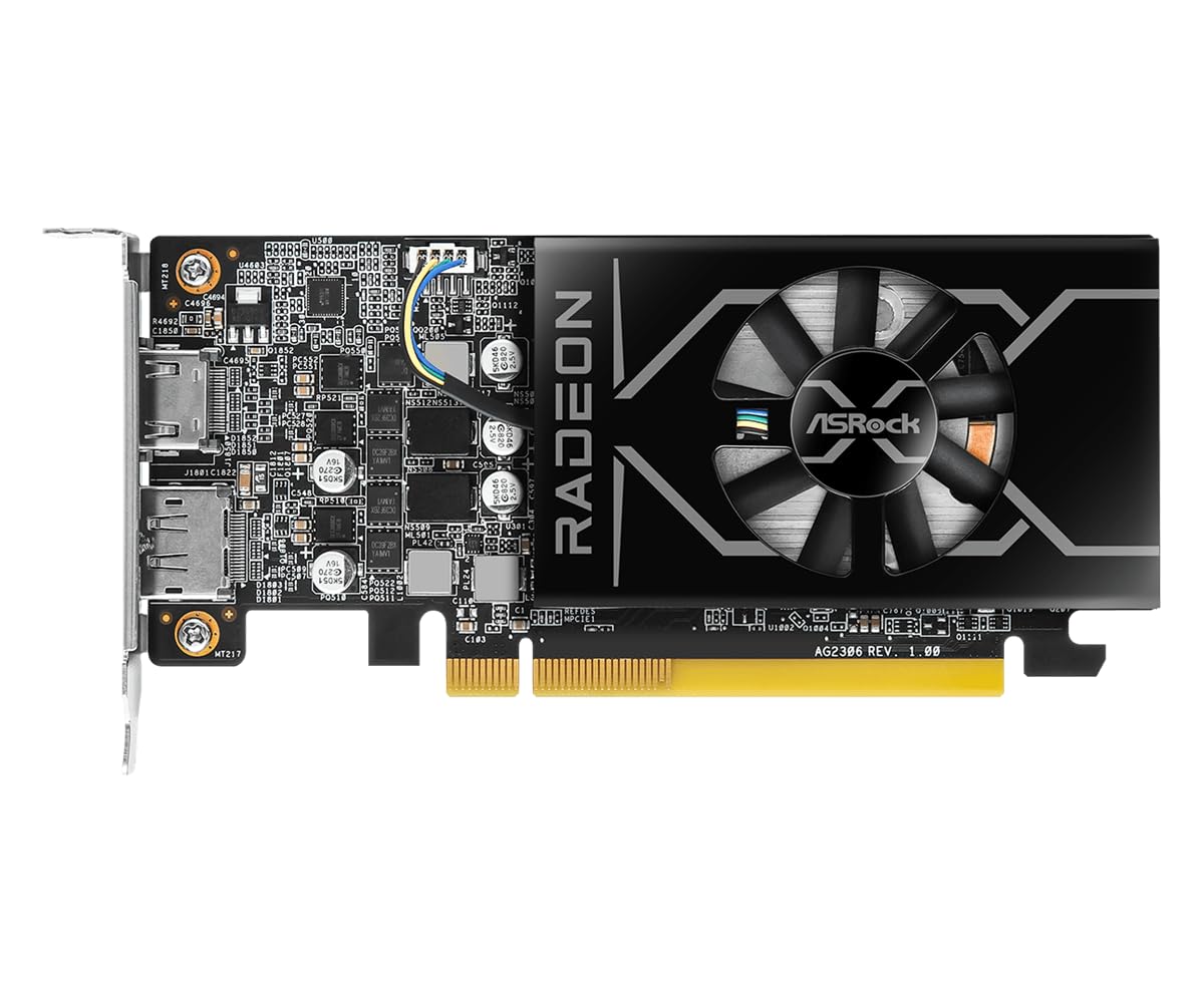 ASRock/AMD Radeon RX6400 4GB グラフィックボード ASRock > AMD Radeon™ RX 6400 Low Profile 4GB