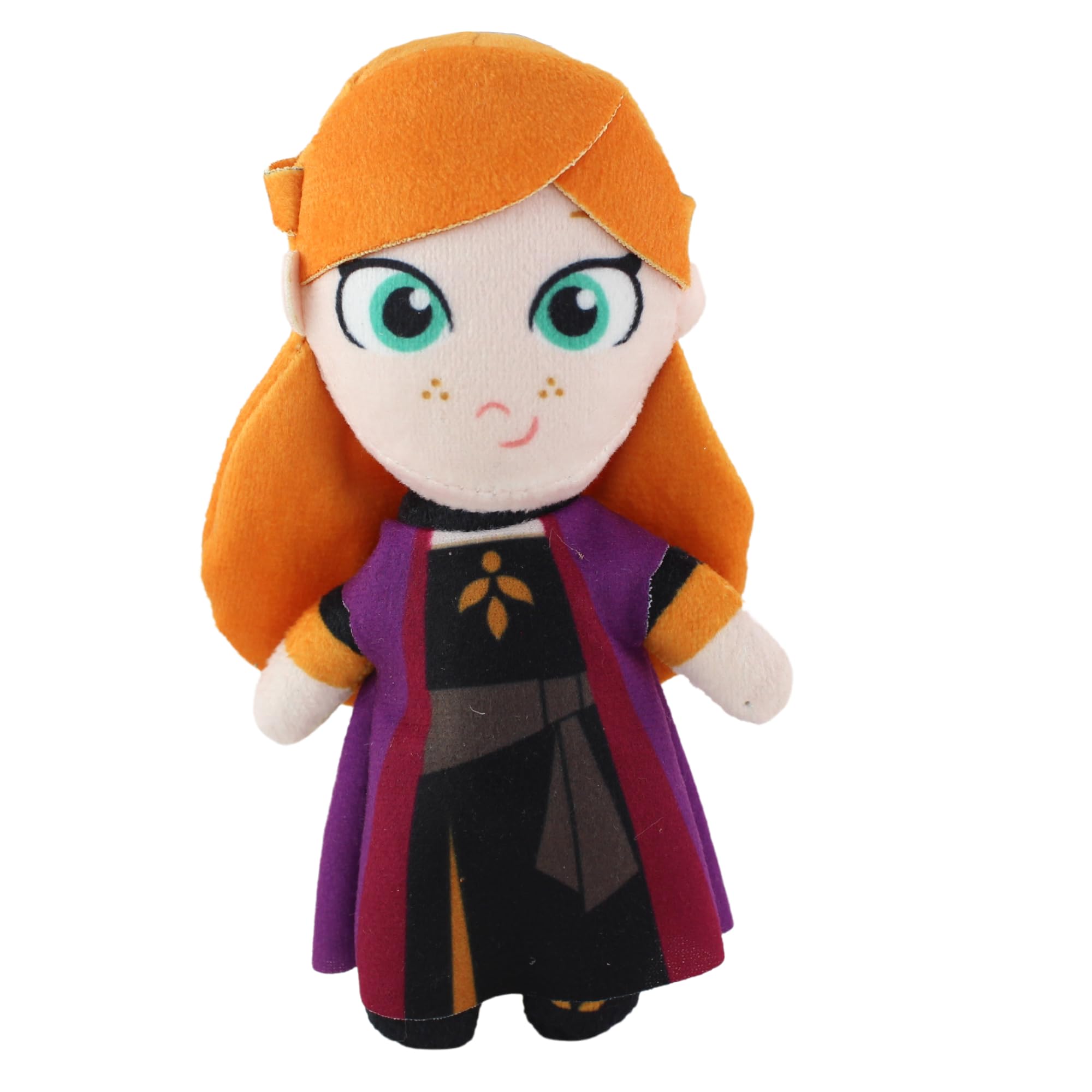 Toptoys2u Bargain Bundles Frozen II - 5" Gift Quality Soft Plush Toy - Anna, Multicolor, Standard - Image 2