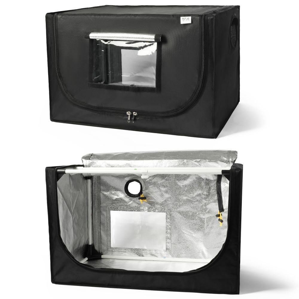 Pequeña Tienda de Cultivo para plántulas, clonación de Plantas, recinto para Impresora 3D de Resina, tamaño: 19.6 x 19.6 x 31.5 Pulgadas