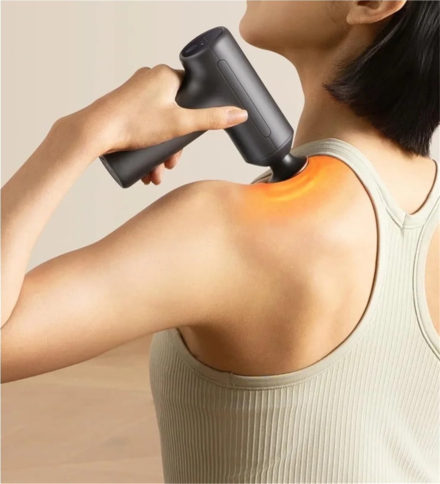 Pistola de Masaje, Fascia Gun H3 Mini Masaje Muscular Masajeador Portátil para Relajación Muscular