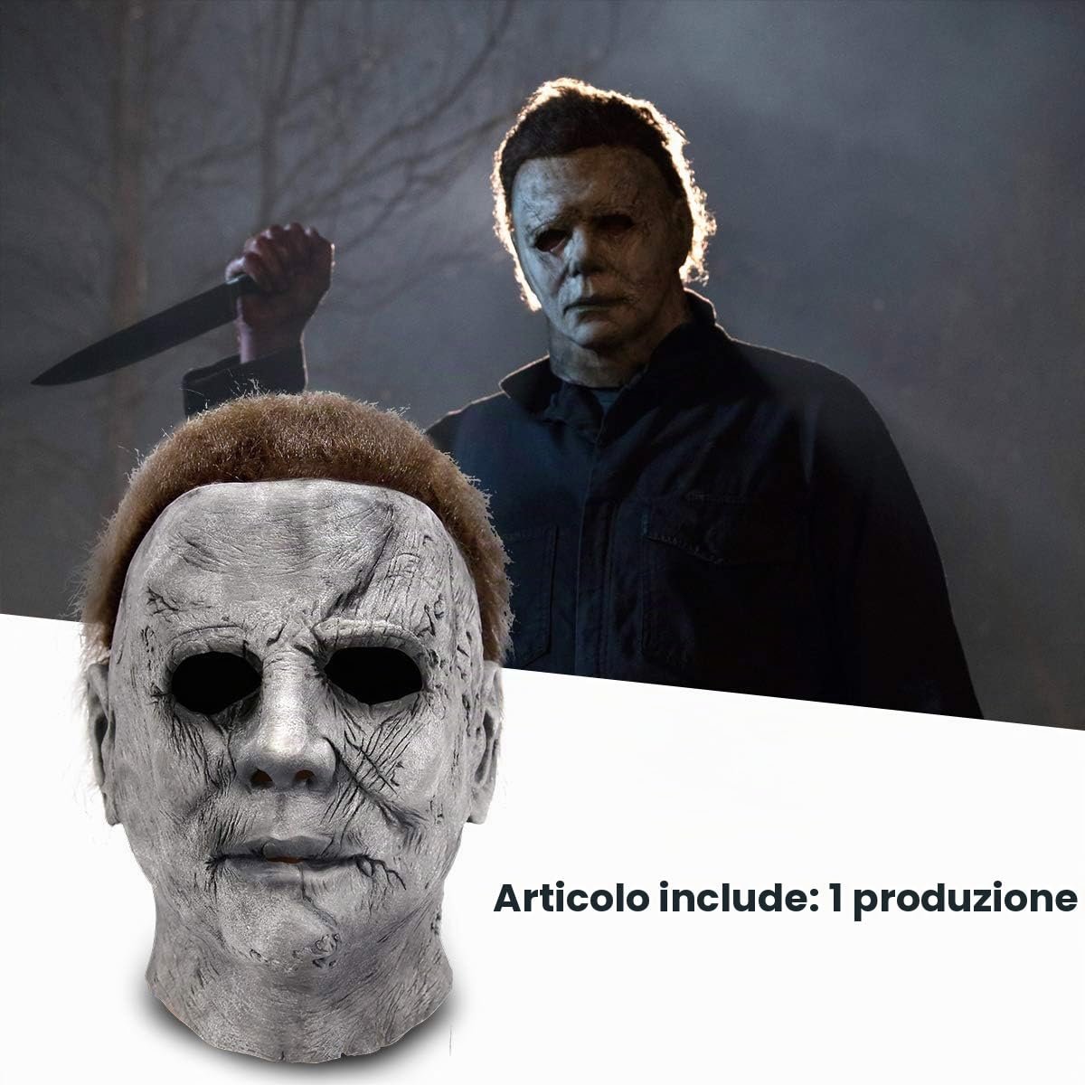 keland Maschera di Michael Myers Halloween Mask Carnevale Horror Cosplay Costume