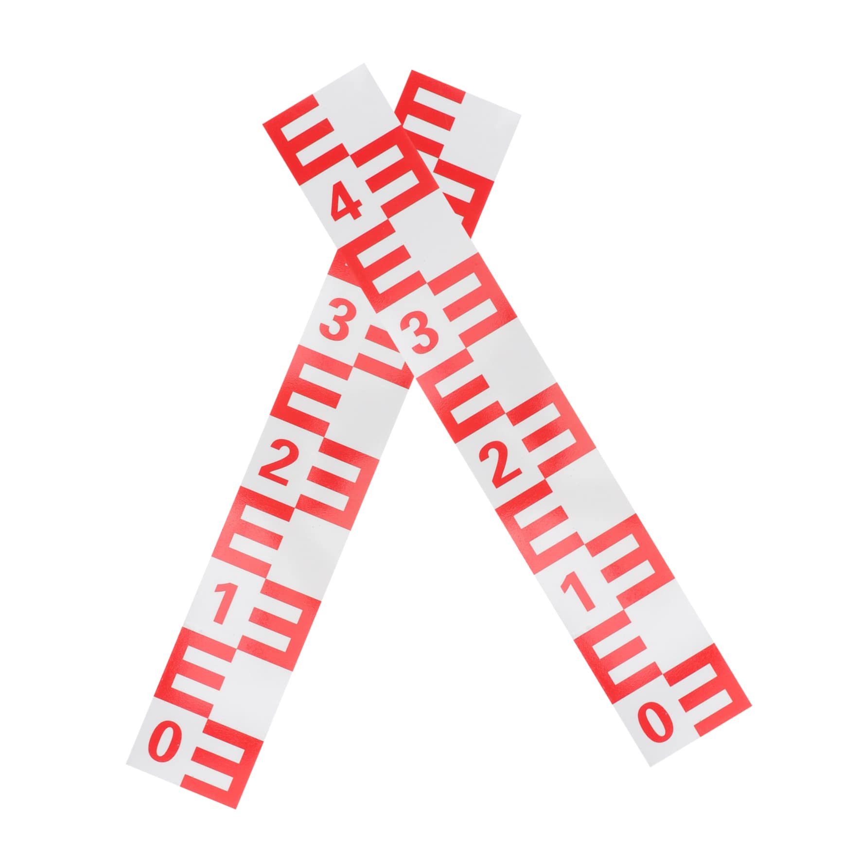 Buy Water Level Ruler 2pcs Water Level Sticker Saltwater Pool Fish Tank