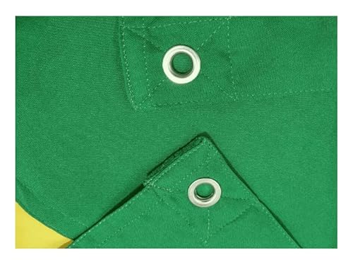 Bandeira do Brasil Oficial Bordada Dupla Face tamanho 0,67x0,96m