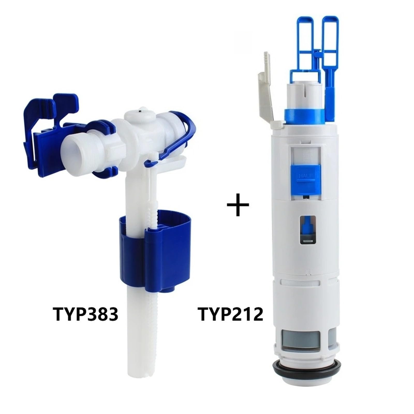 Genérico Juegos de Descarga válvula llenado Inodoro Typ383 Typ212, compatibles con Cisterna Oculta UP300 320 700(Fill Valve)