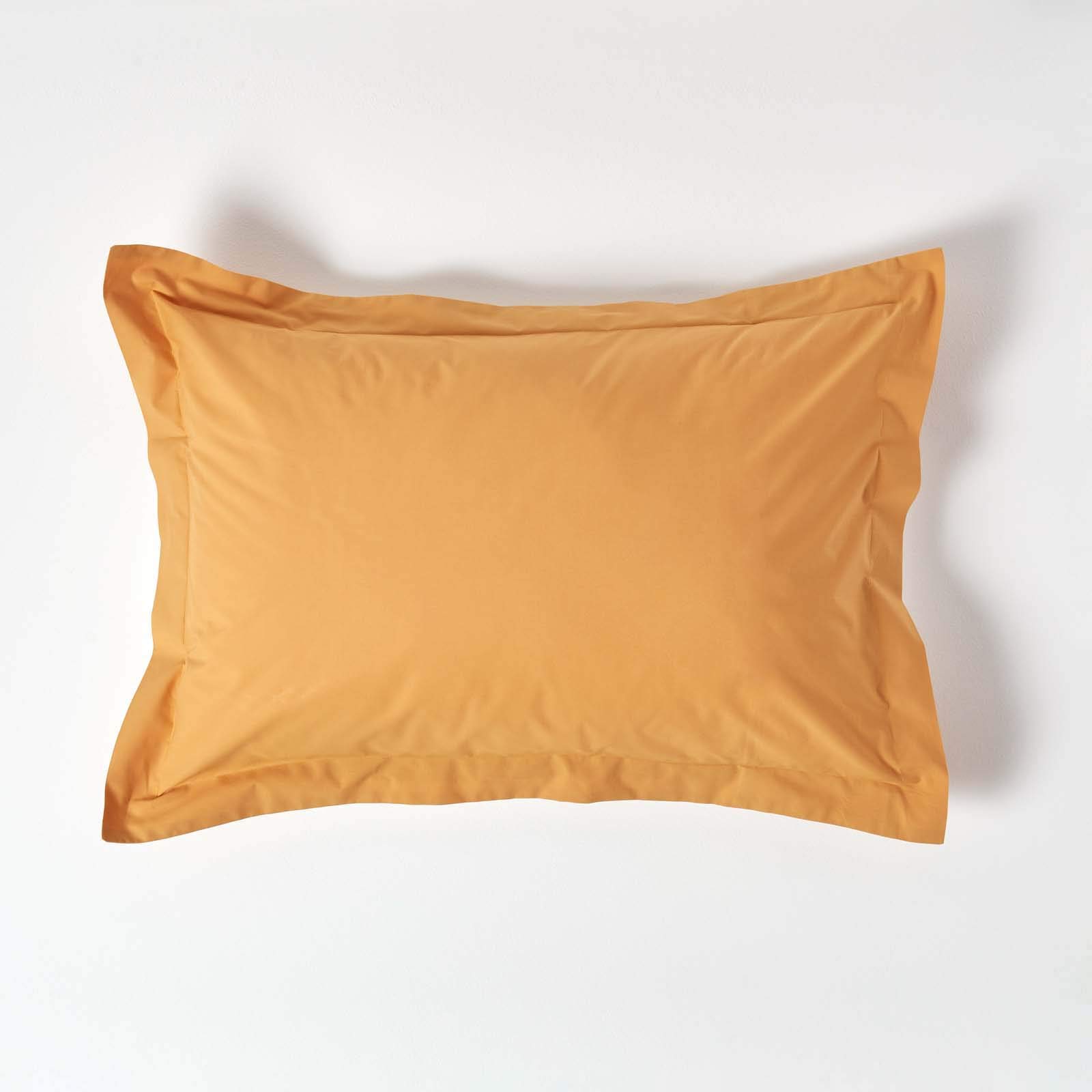 200 Thread Count Egyptian Cotton Oxford Pillowcase - Mustard