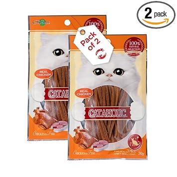 Petsy - Cataholic Cat Treat - Neko Cat Chicken & Tuna | Multi Packs (Pack of 2)
