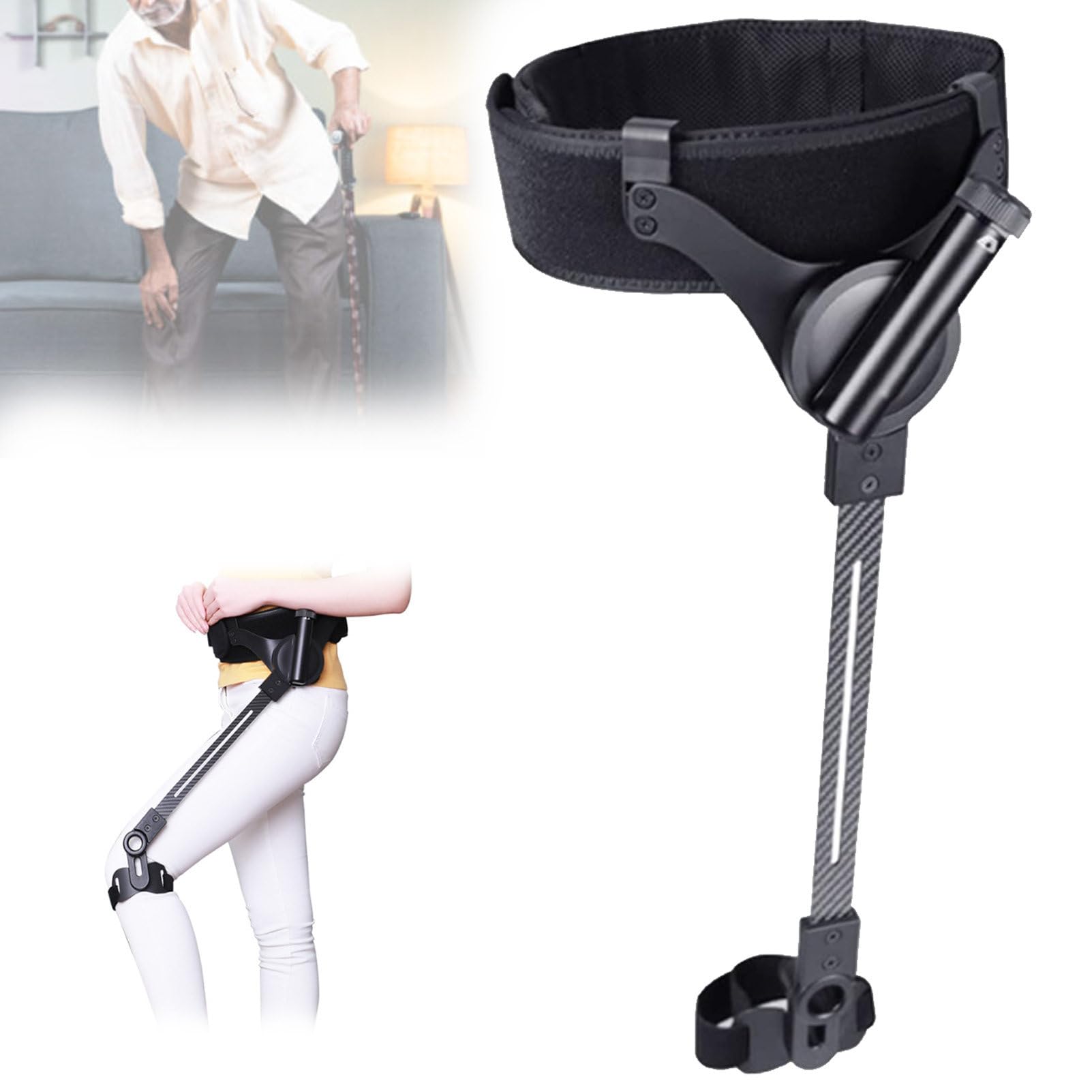 Ergonomiczna Pomoc W Chodzeniu, Bioniczne Pomoce Do Chodzenia Dla SenioróW, Pomoc W Podnoszeniu NóG Dla DorosłYch W PodeszłYm Wieku Left-L