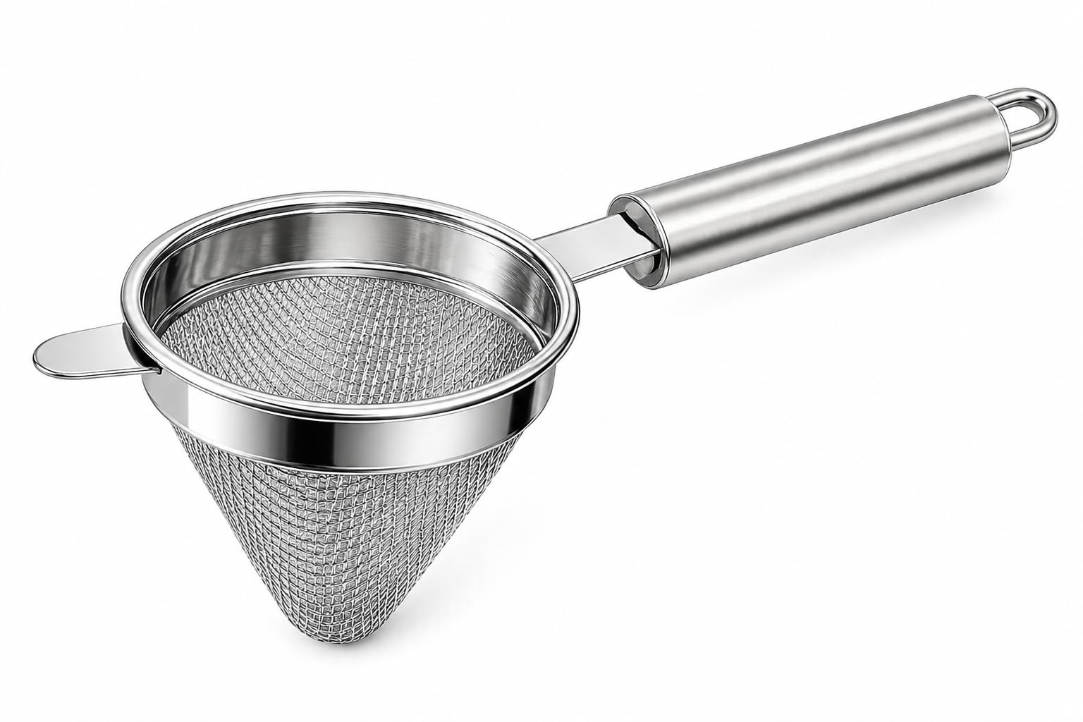 UrbanLyf Stainless Steel Tea Strainer | Double Mesh Chai Channi for Loose Tea, Coffee & Juice | Heavy-Duty Fine Filter Kitchen Strainer (1 Pc)-image-10