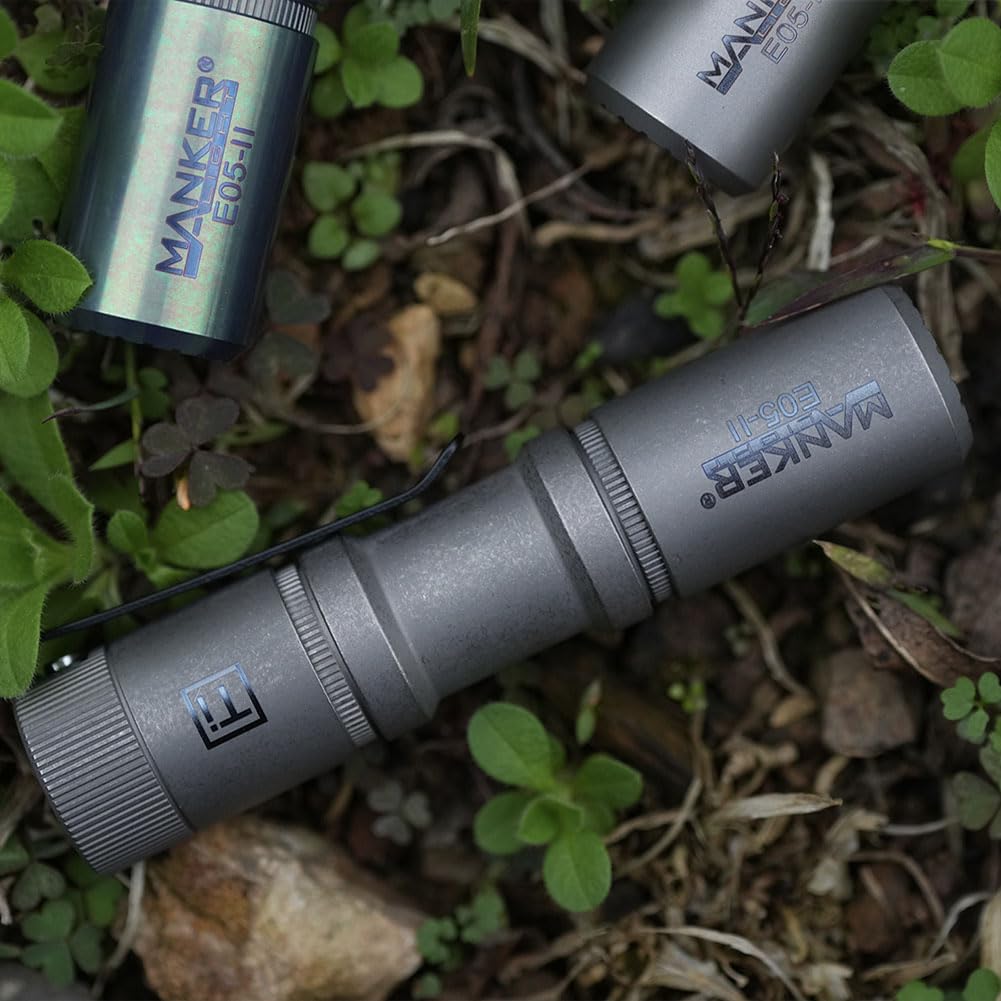 Amazon.co.jp: MANKER E05 II (Ti-Stonewashed、クールホワイト